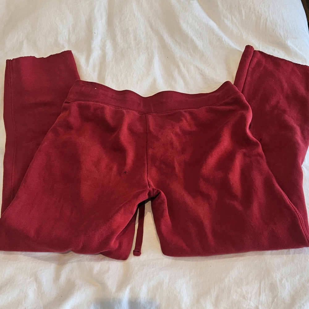 Y2k Aeropostale Vibrant Red Sweatpants - Picture 5 of 8